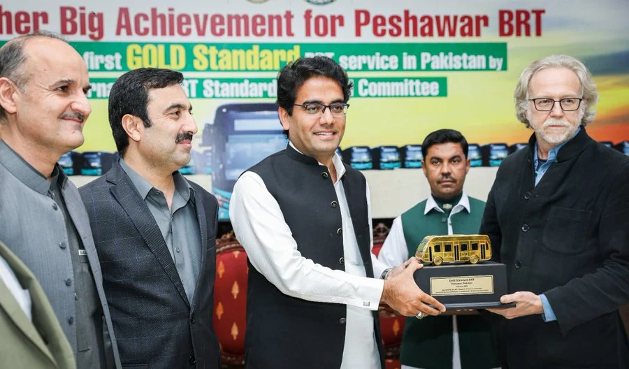 Award Recieving by officials