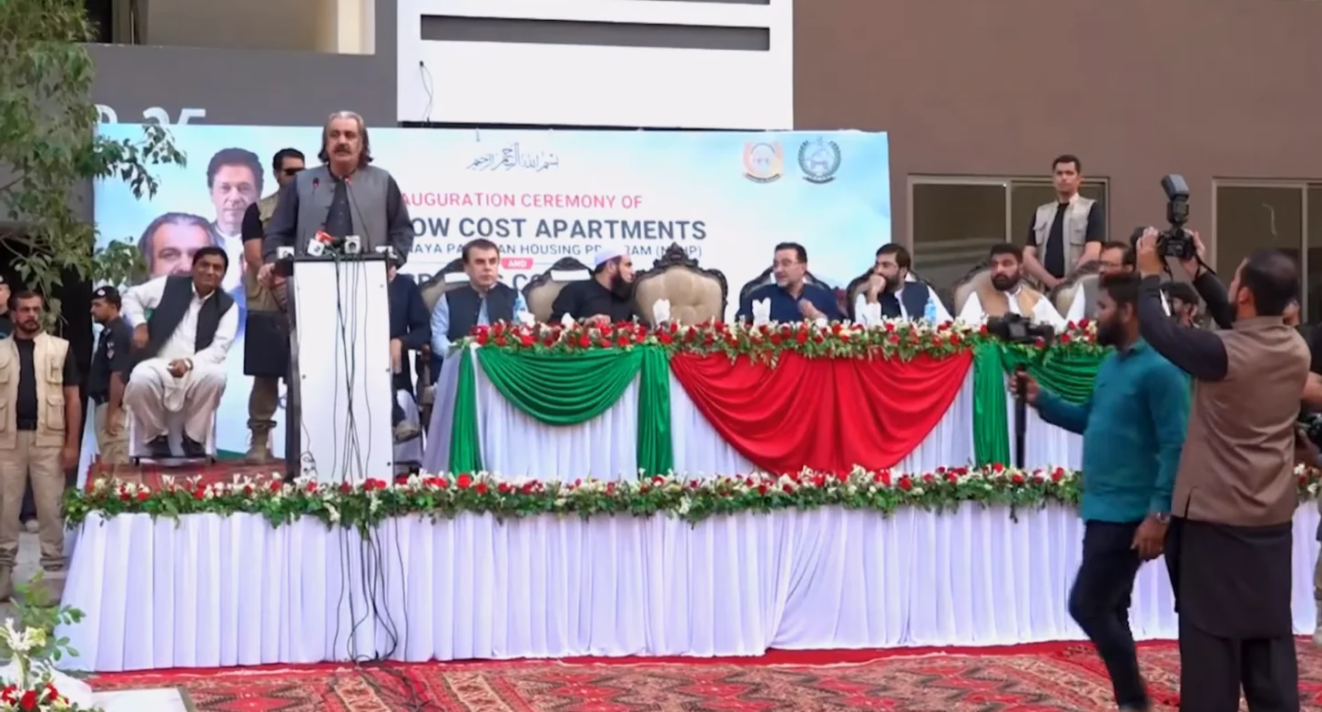 Launch of Low Budget Housing Scheme Jalozai by CM KPK