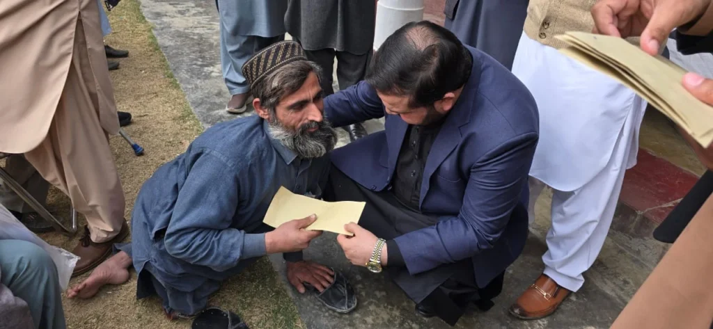Special Person Aid Program in Durgai Malakand