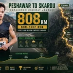 پشاور کے مسعود خان کا کمال: 808 کلومیٹر کا سفر 9 دن میں مکمل