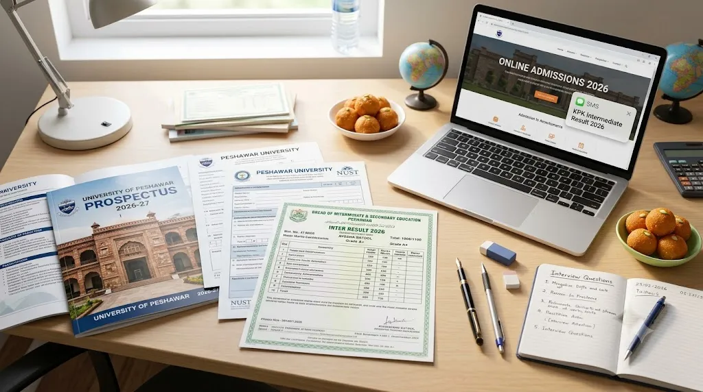KPK Inter Result 2026 (HSSC Part-I & Part-II)