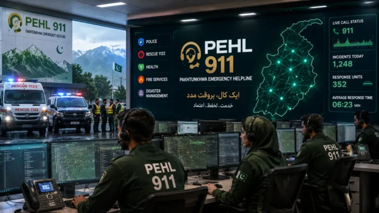 پختونخوا ایمرجنسی ہیلپ لائن PEHL 911 مکمل تعارف، تاریخ اور اہمیت