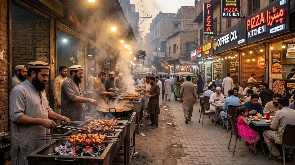 نمک منڈی سے یونیورسٹی روڈ تک
