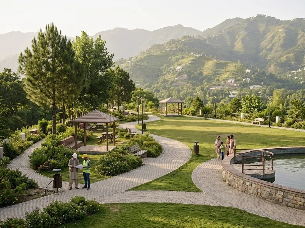 Sherwan Adventure Family Park میں تفریح اور ایڈونچر سہولیات