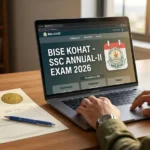 Featured: BISE Kohat Matric Supplementary Exam 2026