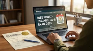 Featured: BISE Kohat Matric Supplementary Exam 2026