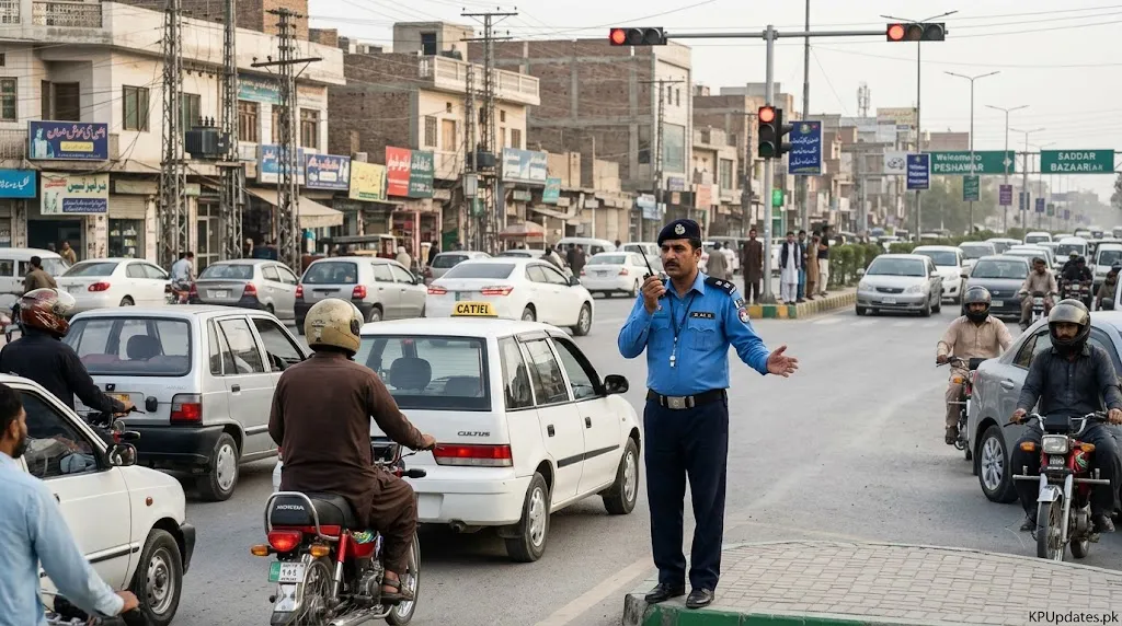 KPK Traffic e-Challan Check Online 2026