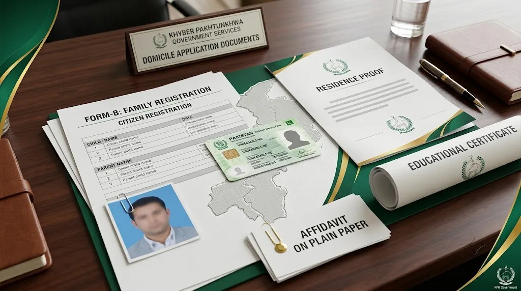 KPK Domicile Online Apply 2026 — Step-by-Step