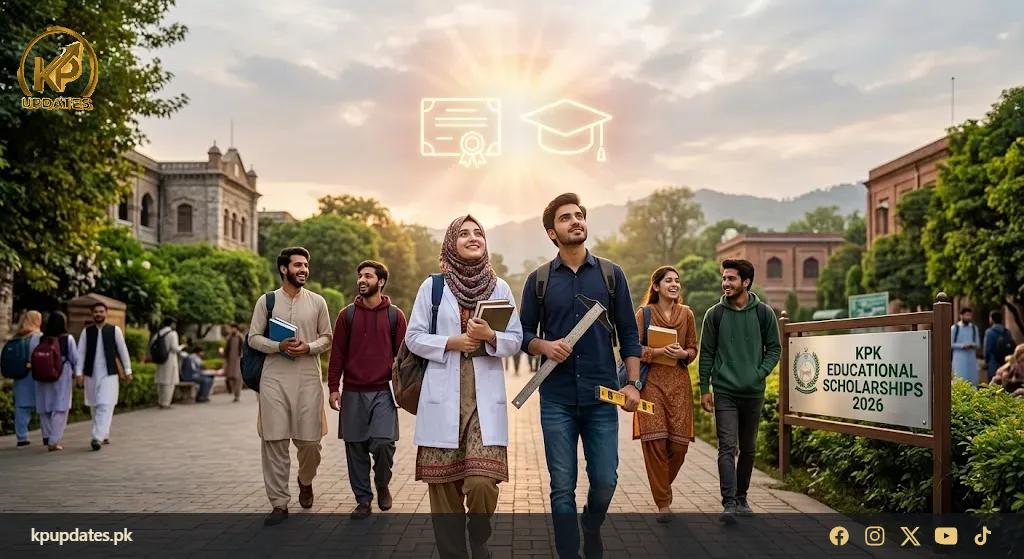 خیبر پختونخوا اور پاکستان میں طلبہ کے لیے سکالرشپس 2026: Ehsaas، KP Scholarship Portal اور مفت تعلیم کے مواقع