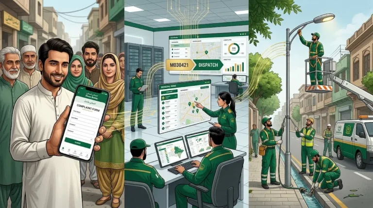 Ehsas Baldia App KPK : بلدیاتی شکایات آن لائن درج کرنے کا مکمل طریقہ