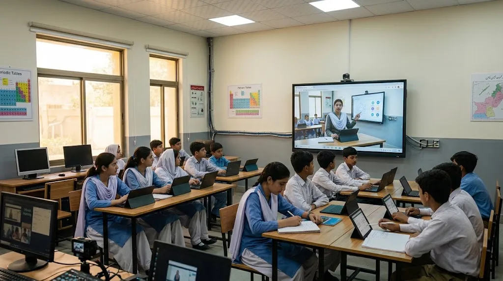 Online Education in KP