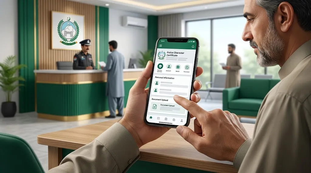 KP Police Character Certificate 2026 how to apply