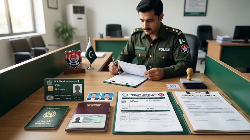 KP Police Character Certificate 2026 - Necessary Documents