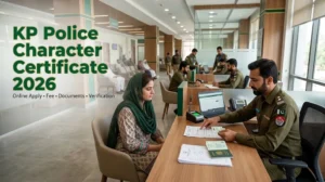 Featured: KP Police Character Certificate 2026
