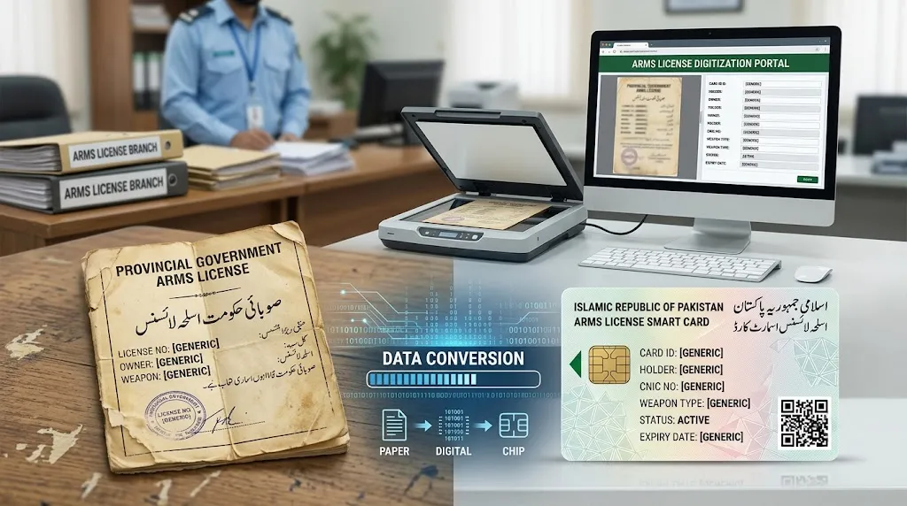 KP Arms License Card - Copy to Card Conversion