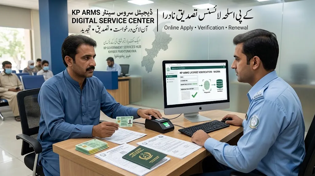 KP Arms License Verification Nadra: خیبر پختونخوا میں اسلحہ لائسنس کا مکمل طریقہ کار