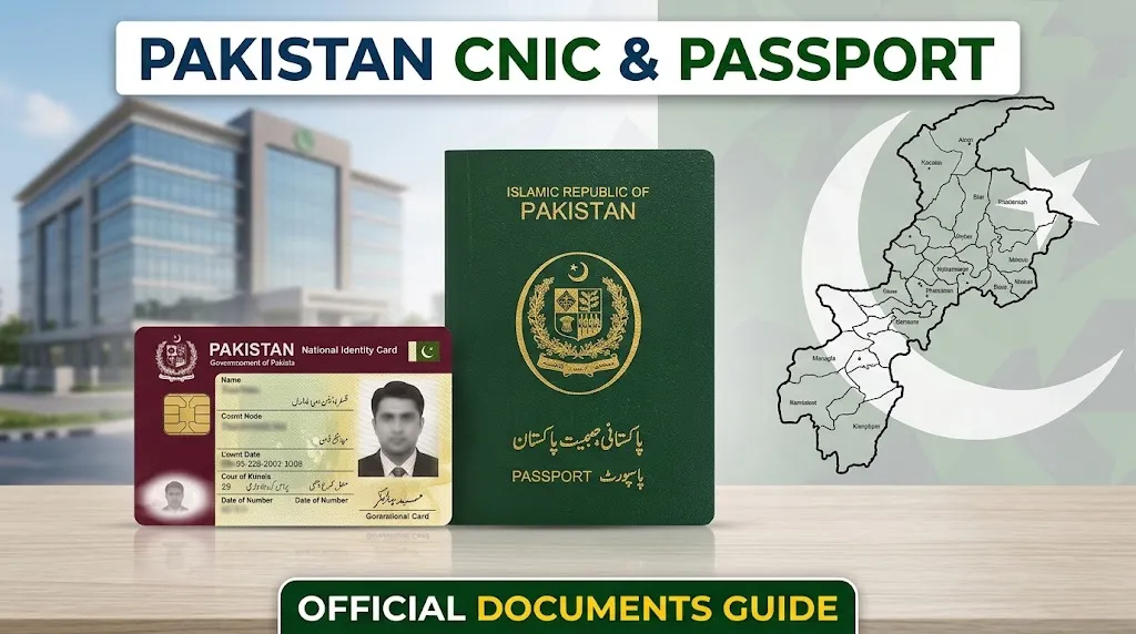 NADRA and passport Offices in KPK 2026: پتے، اوقاتِ کار، فیس اور پاسپورٹ دفاتر کی مکمل گائیڈ