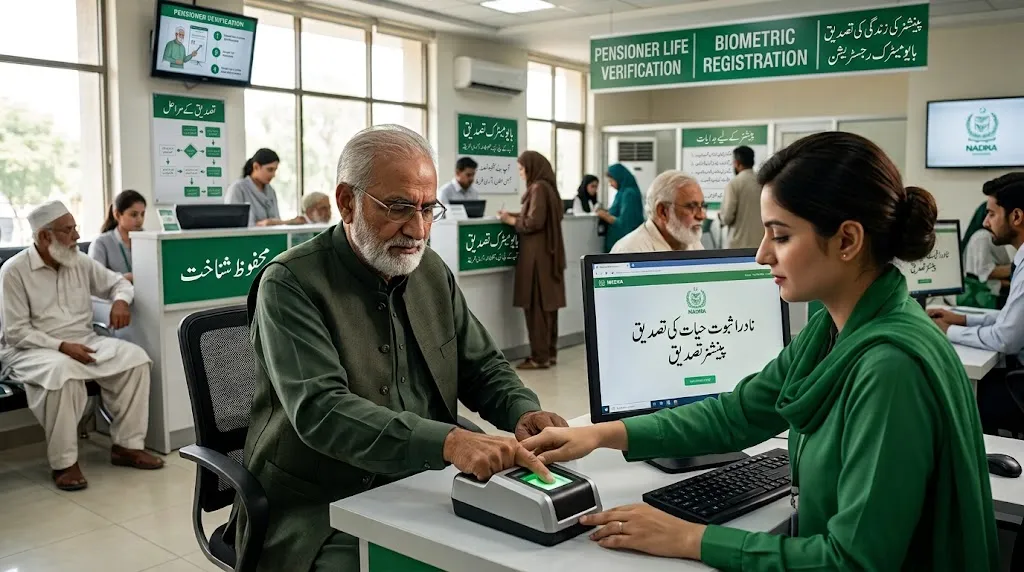 NADRA Pension Verification