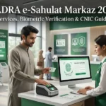 NADRA e-Sahulat Markaz 2026: خدمات، فیس، بائیومیٹرک تصدیق اور قریبی مرکز تلاش کرنے کا مکمل طریقہ