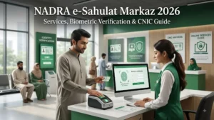 Featured: NADRA e-Sahulat Markaz 2026