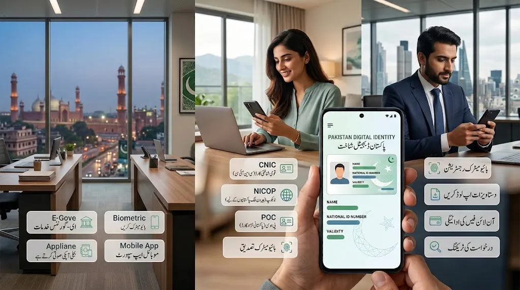 NADRA PakID App 2026: CNIC، NICOP، POC اور آن لائن نادرا سروسز کی مکمل گائیڈ