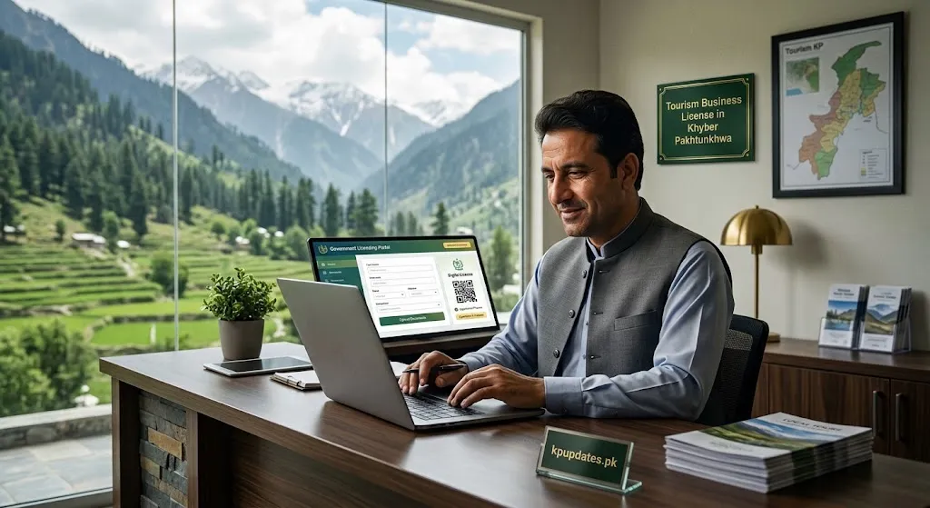Tourism Business License in Khyber Pakhtunkhwa: آن لائن لائسنس حاصل کرنے کا مکمل طریقہ