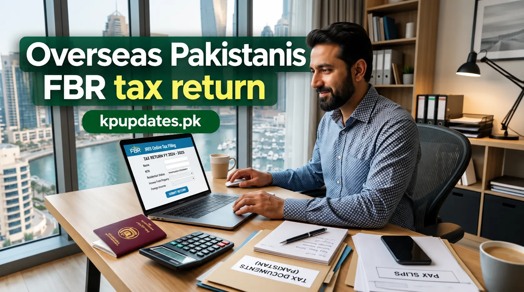 Overseas Pakistanis FBR Tax Return کی رجسٹریشن اور  ریٹرن آن لائن فائل کا مکمل طریقہ