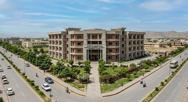 PDA Peshawar کیا ہے؟ ہاؤسنگ اسکیمیں، ترقیاتی منصوبے اور آن لائن خدمات کی مکمل معلومات