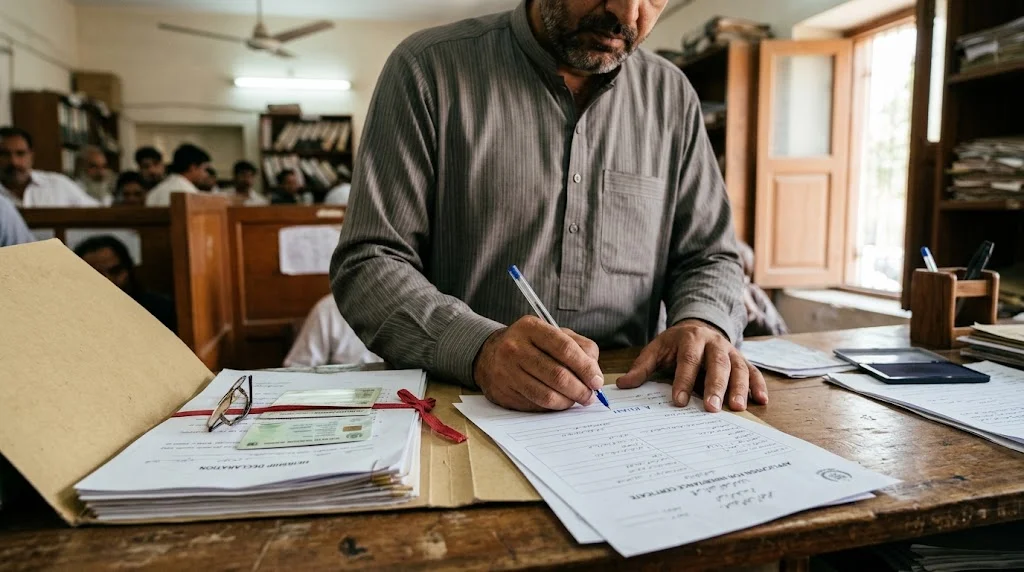 جانشینی سرٹیفکیٹ کے لیے ضروری دستاویزات