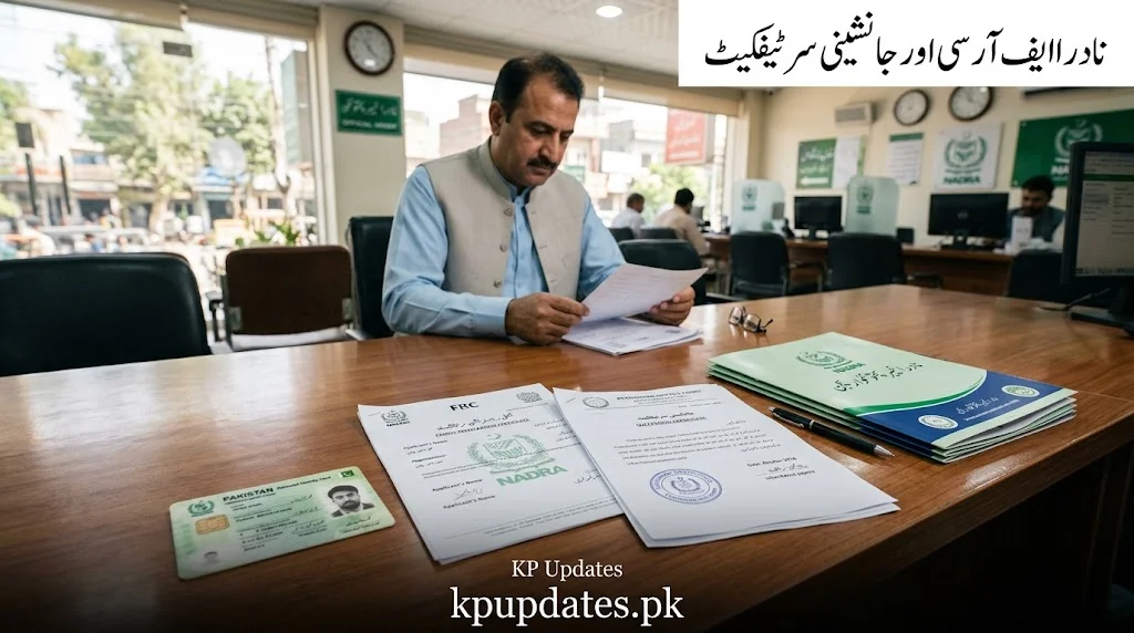 NADRA FRC & Succession Certificate KP 2026: مکمل طریقہ کار، فیس اور ضروری دستاویزات