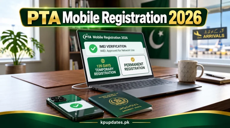 PTA Mobile Registration 2026: موبائل فون رجسٹریشن کا مکمل طریقہ