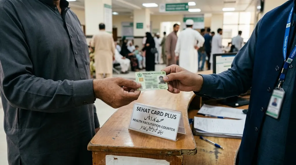 Sehat Card Plus CNIC Verification