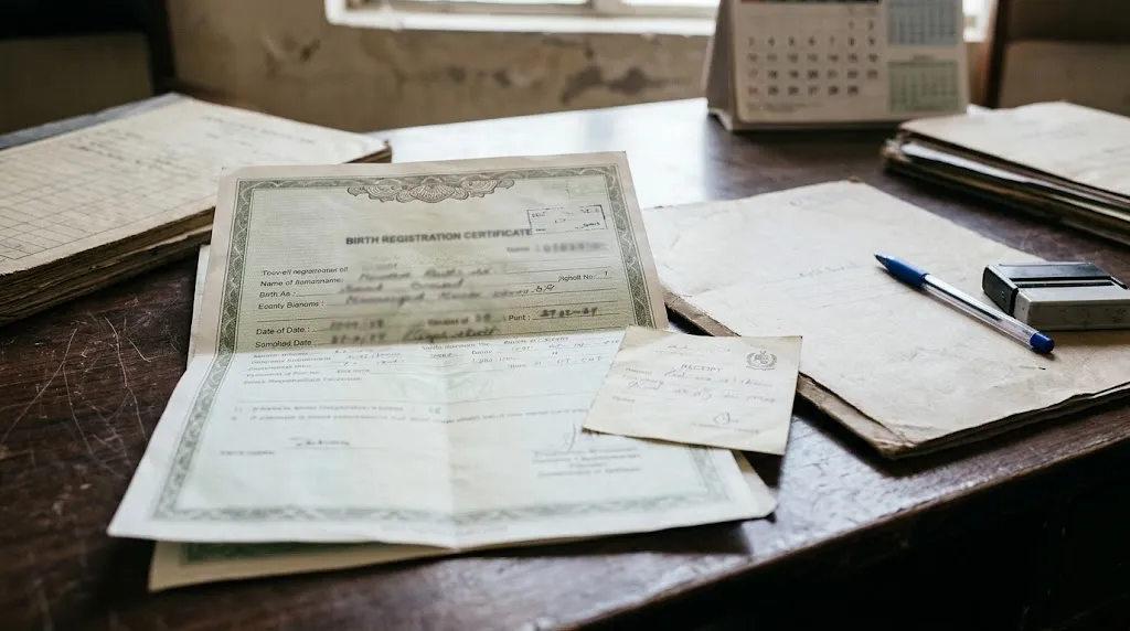KPK Birth Certificate Fee
