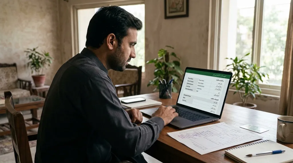 اپنی زمین کا ملکیتی ریکارڈ تلاش کریں