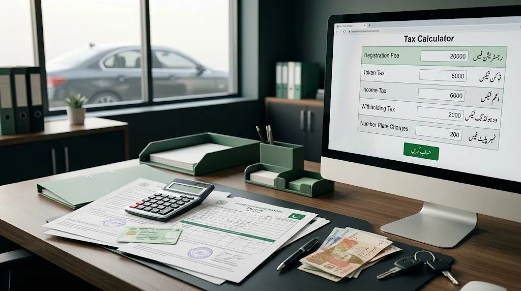 Vehicle Registration Fee in KPK